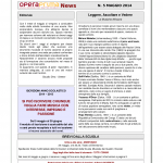 OperaPrima News maggio